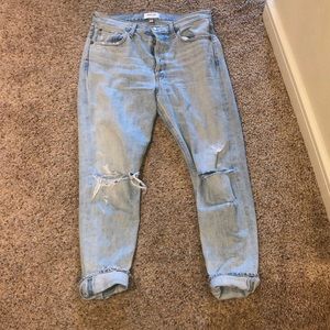 Light wash Agolde Jeans